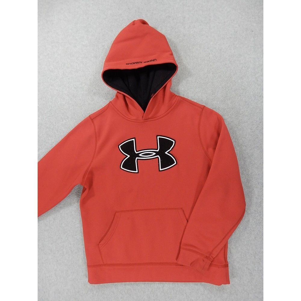 Under Armour‎ STORM Loose Fit Hoodie Sweatshirt (Youth Large) Red